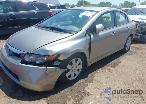 2006 Honda Civic Lx z USA, uszkodzony, nr VIN 1HGFA16596L060979